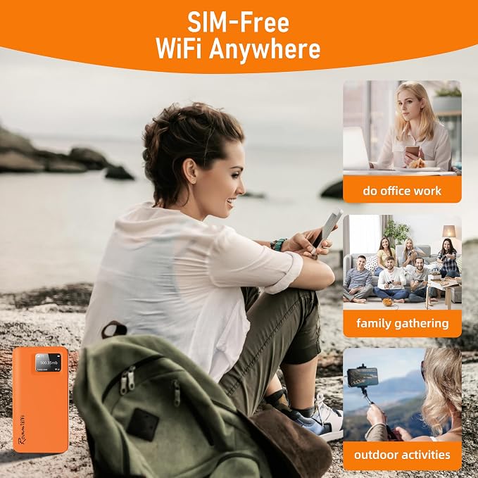 RoamWiFi 4G LTE Mobile Hotspot Router Worldwide Portable High Speed Hotspot - Image 5