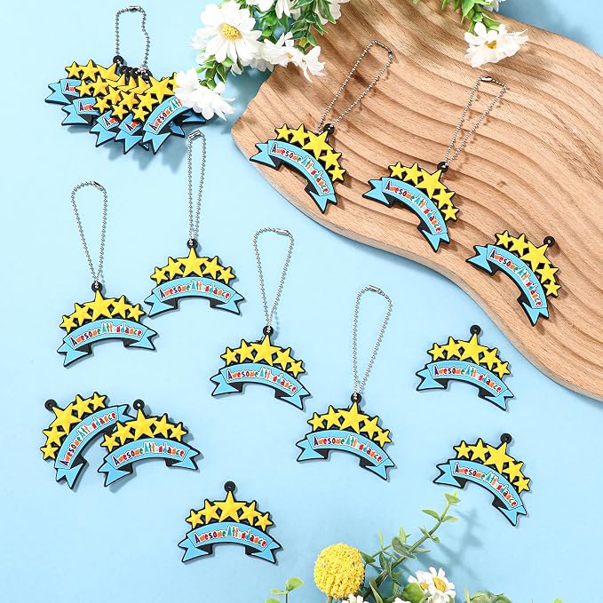 300 Pcs Awesome Attendance Silicone Tags - Image 4