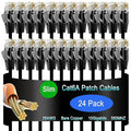 Cat6a Slim Ethernet Patch Cable 7 ft, Cat6a Patch Cable by Lysymixs