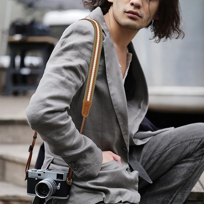 Padwa Lifestyle Stripes Camera Strap - Image 4