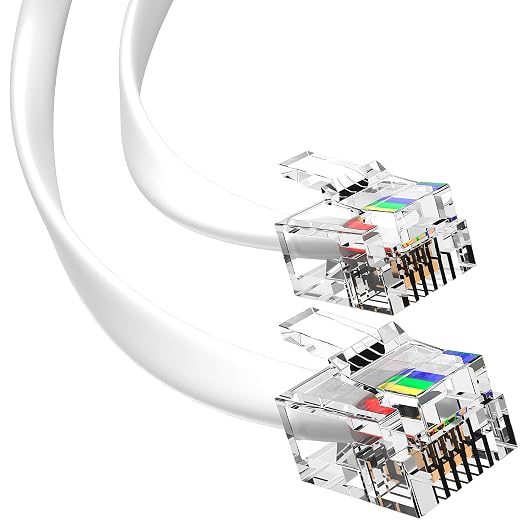 G-PLUG 3FT RJ11 Cable Phone Cord by G-PLUG