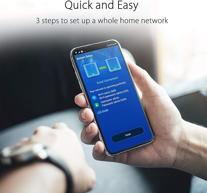 ASUS ZenWiFi AX Whole-Home Tri-Band Mesh WiFi 6 System - Image 6