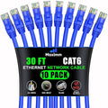Maximm Cat 6 Ethernet Cable 30 ft by MaximmCable