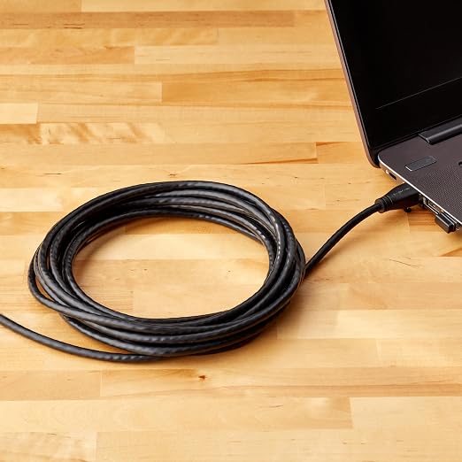 Amazon Basics RJ45 Cat-6 Ethernet Patch Cable, 1Gpbs Transfer Speed, 14 Foot - Image 7
