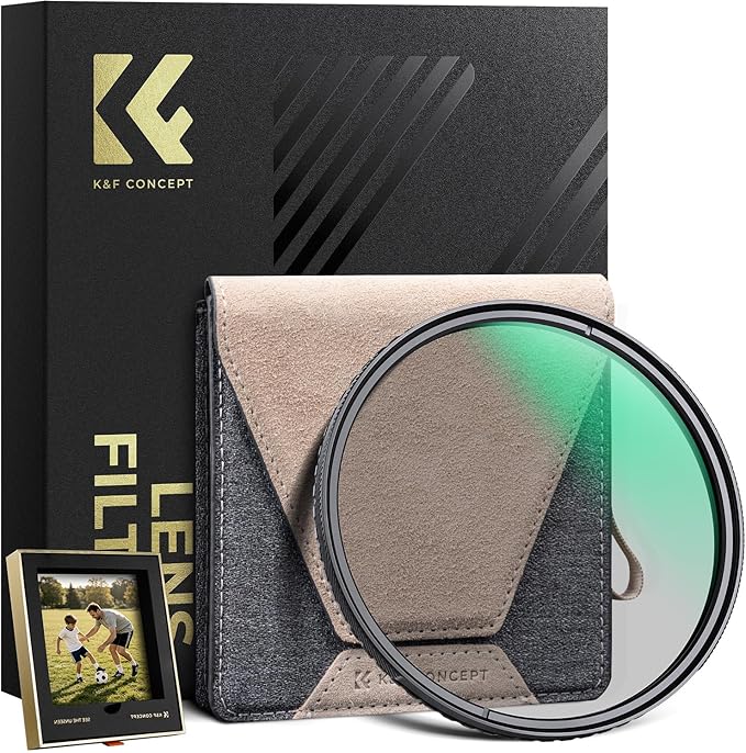 K&F CONCEPT 72mm Circular Polarizers Filter Super Slim by KFCONCEPT