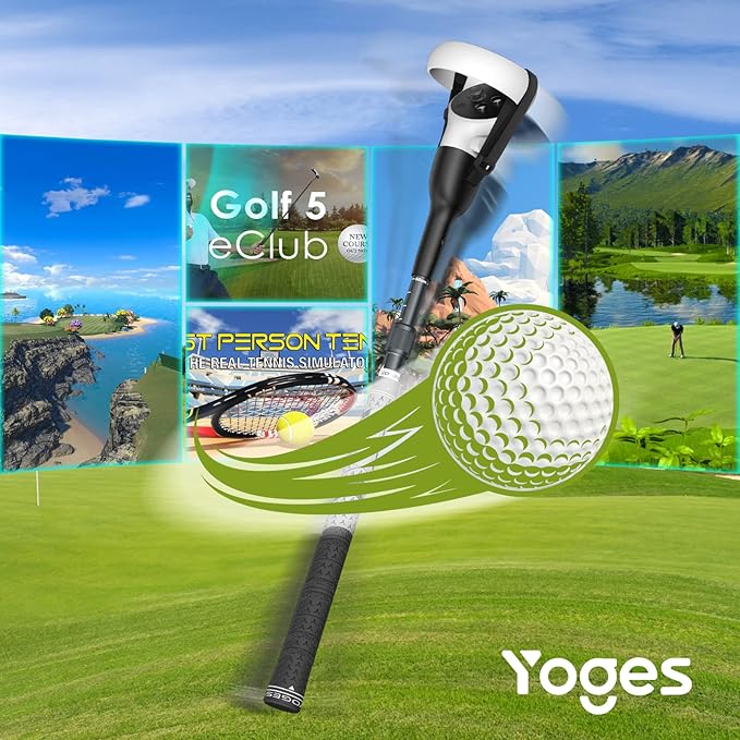 YOGES Adjustable Length VR Golf Club Handle Compatible - Image 7