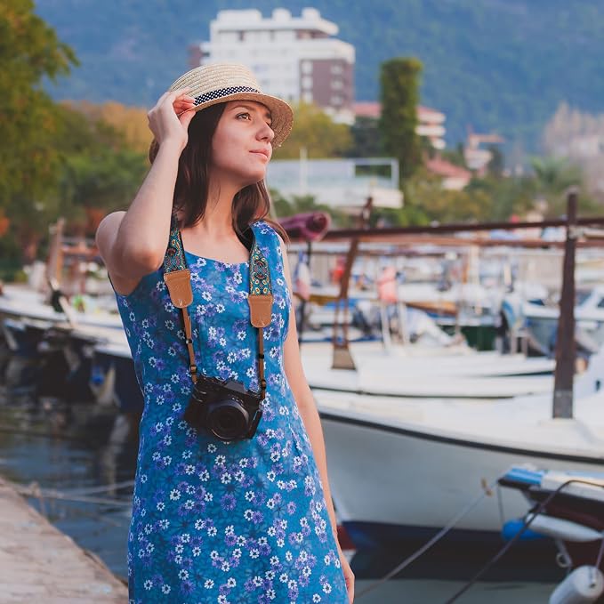 Padwa Lifestyle Mystic Blue Camera Strap - Image 4