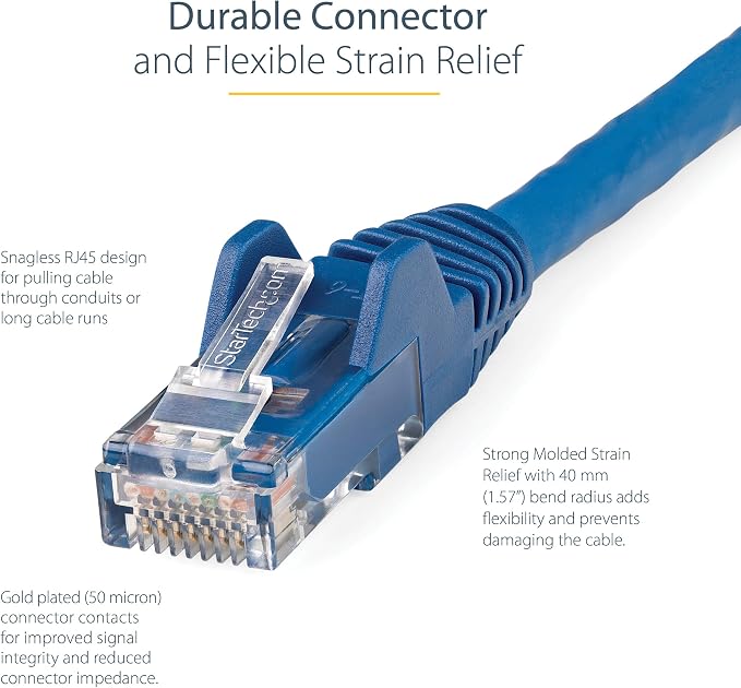 StarTech.com 7ft CAT6 Ethernet Cable - Image 5