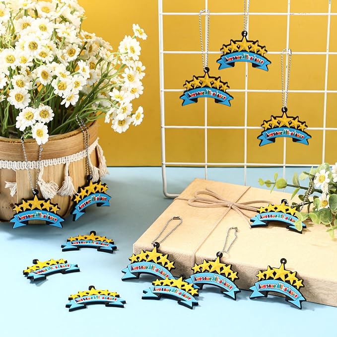 200 Pcs Awesome Attendance Silicone Tags - Image 5