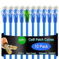 Cat6 Ethernet Patch Cable 10 ft, Cat6 Patch Cable by Lysymixs