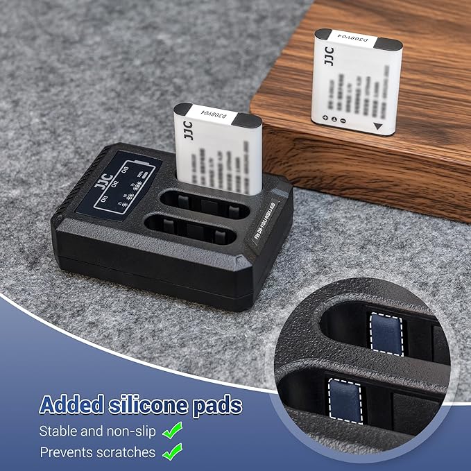 JJC DB-110 Battery Charger USB Multi-Slot - Image 8
