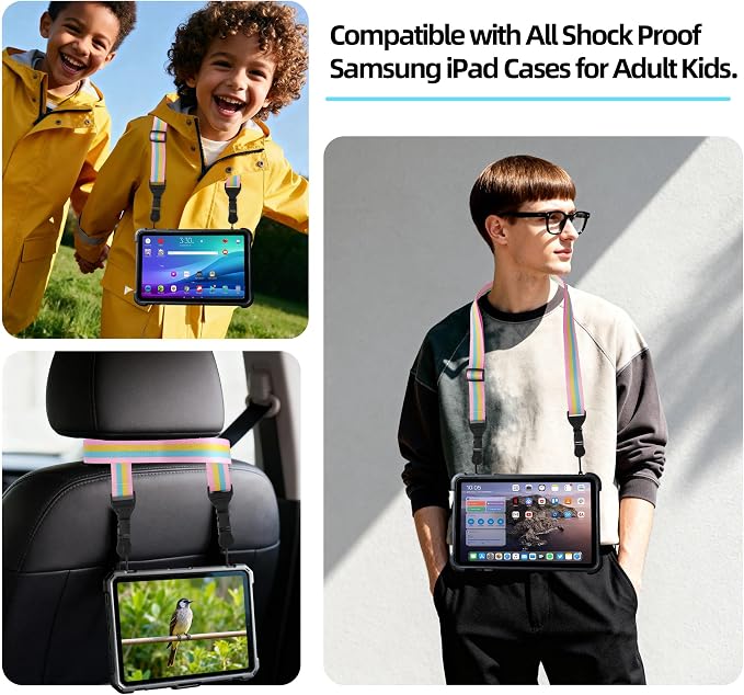 Camera Strap Kids :Comfortable iPad Strap Nylon Neck Lanyard - Image 5