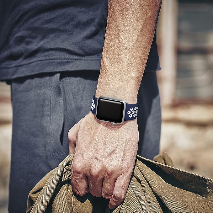 Lerobo Bands Compatible with Apple Watch Series 9 8 7 Band 45mm 11 10 46mm SE 3 - Image 5