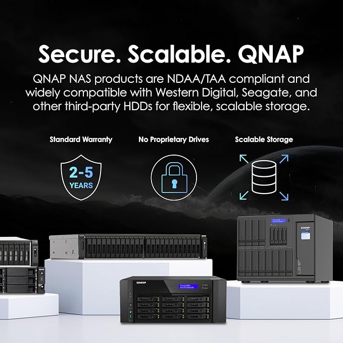 QNAP TS-473A-8G-US 4 Bay High-Speed Desktop NAS - Image 8