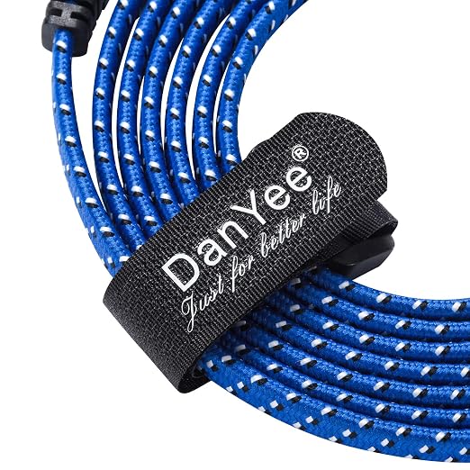 DanYee Cat 8 Ethernet Cable, Nylon Braided 26ft CAT8 High Speed Professional - Image 6