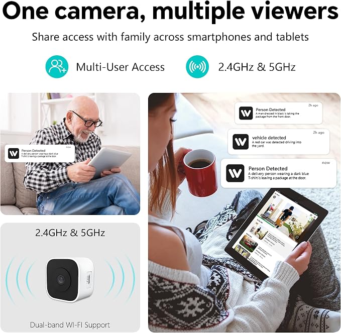 3MP 2K Window Camera, Indoor Camera - Image 6