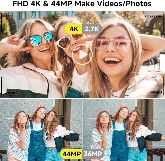 Digital Camera, FHD 4K Digital Camera - Image 2