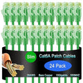 Cat6a Slim Ethernet Patch Cable 0.5 ft, Cat6a Patch Cable by Lysymixs