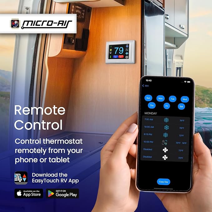 MICRO-AIR EasyTouch Digital RV Thermostat Replacement - Image 4