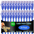 Cat6a Slim Ethernet Patch Cable 6 ft, Cat6a Patch Cable by Lysymixs