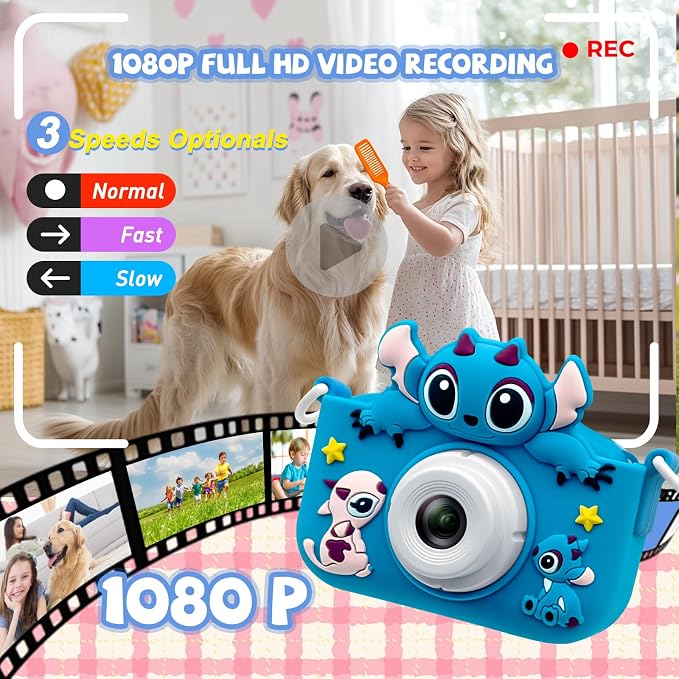 Kids Camera Toddler Digital Camera Little Girls Toy Camera - Image 5