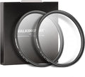 Walking Way 58mm White Mist Diffusion Filter Set, Soft Focus Dreamy Fog Effect by WalkingWay
