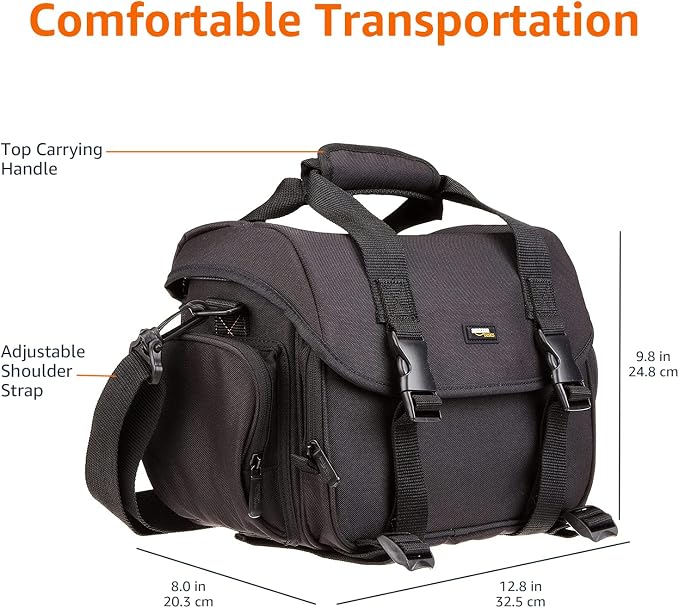Amazon Basics Large DSLR Gadget Bag - Image 9