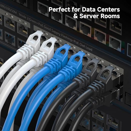 Cable Matters 10Gbps Snagless Long Shielded Cat 6A Ethernet Cable - 125ft - Image 8