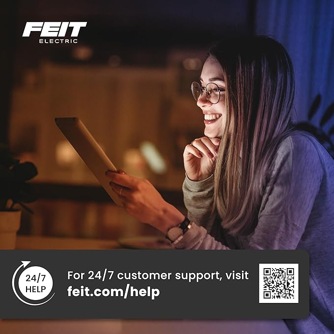 Feit Electric Smart Security Camera Bulb, 2K QHD Resolution, 2-Way Audio - Image 14