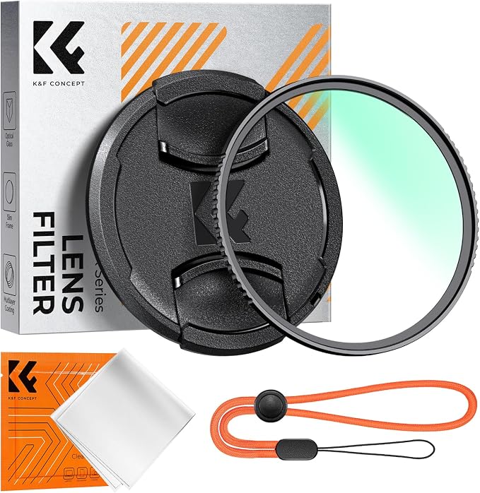 K&F CONCEPT 62mm MC UV Lens Protection Filter by KFCONCEPT
