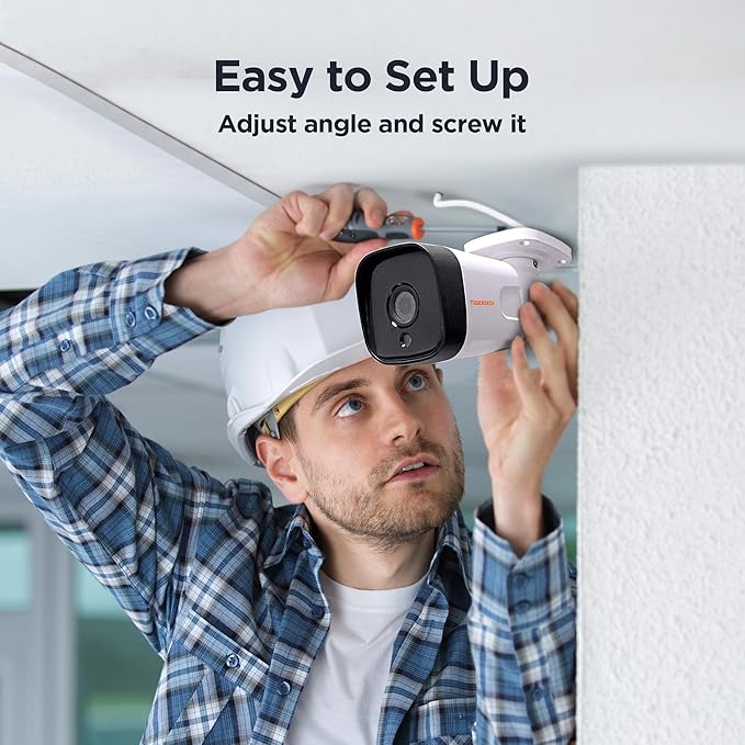 TIGERSECU 5MP Metal Long Range Security Camera - Image 5