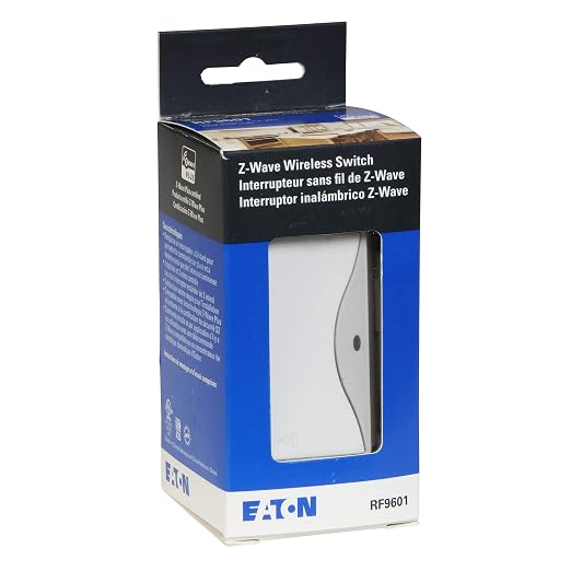 Eaton Z-Wave Plus RF9601WS Wireless Switch, Single Pole - Image 4
