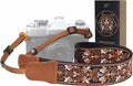 Padwa Lifestyle Brown Floral Camera Strap by PadwaLifestyleCameraStrap