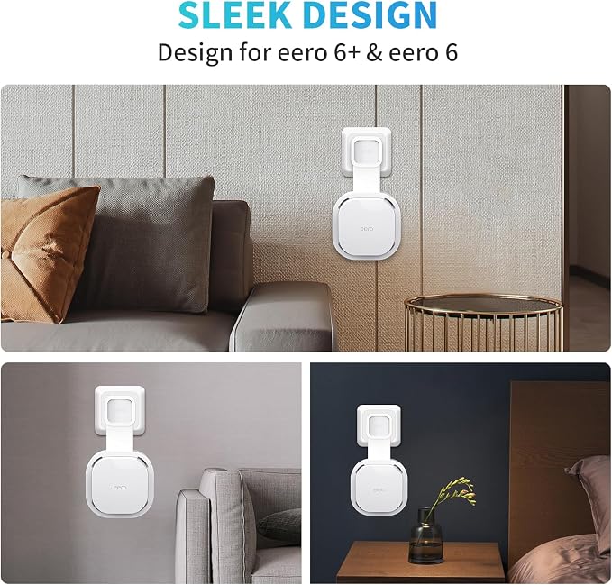 Wall Mount Holder for eero 6 and for eero 6+ Router Mesh Wi-Fi System – No - Image 6