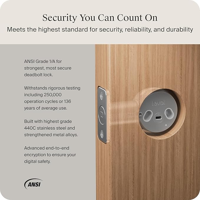 Level Bolt Smart Deadbolt - Image 6