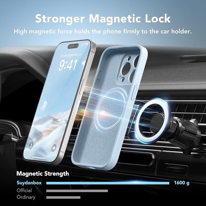 Magnetic for iPhone 15 Pro Case, Compatible - Image 3