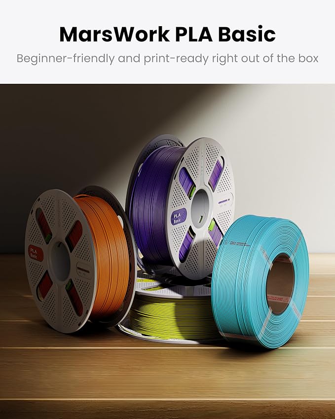 PLA Basic, Pre-Dried Refill Filament 4-Pack Bundle - Image 2