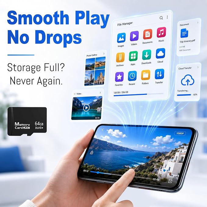 2-Pack 64GB Micro SD Card for Dashcam & Security Cam U3 V30 A1 | High Endurance - Image 6