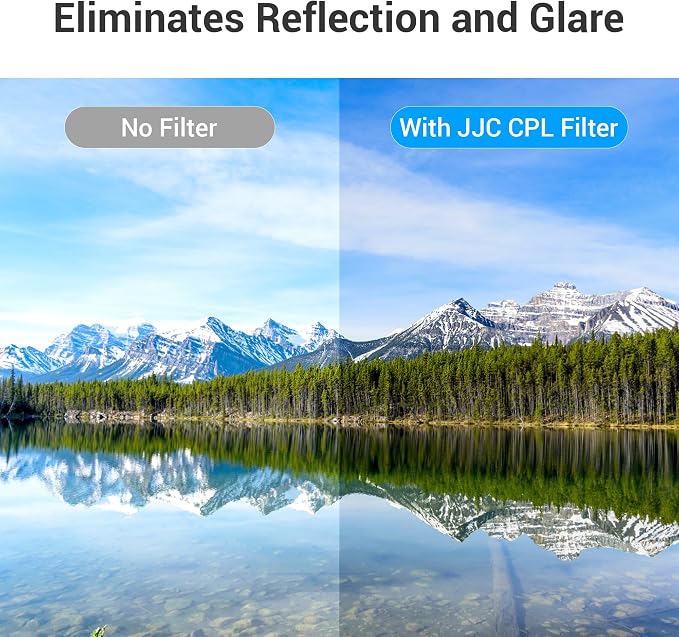 JJC 77mm Circular Polarizer Polarizing CPL Filter - Image 2