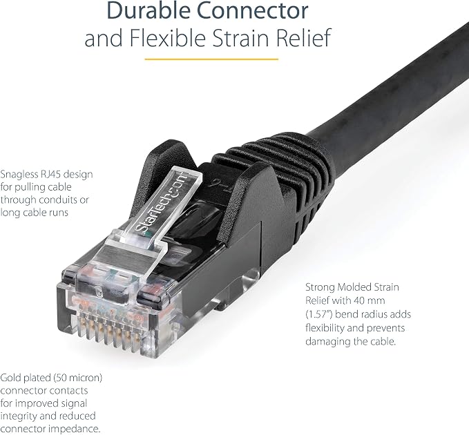 StarTech.com 6ft CAT6 Ethernet Cable - Image 3