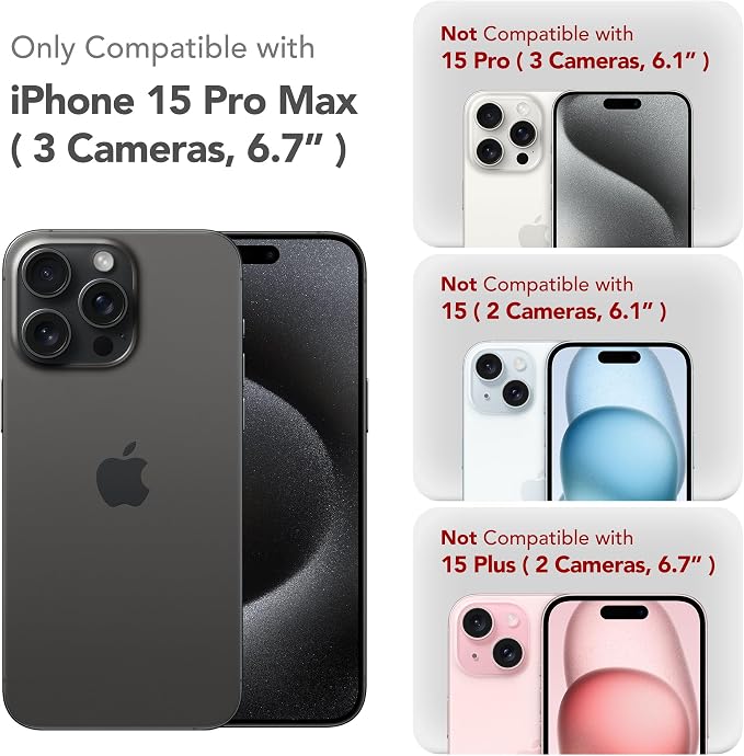 Magnetic for iPhone 15 Pro Max Case, Compatible - Image 8