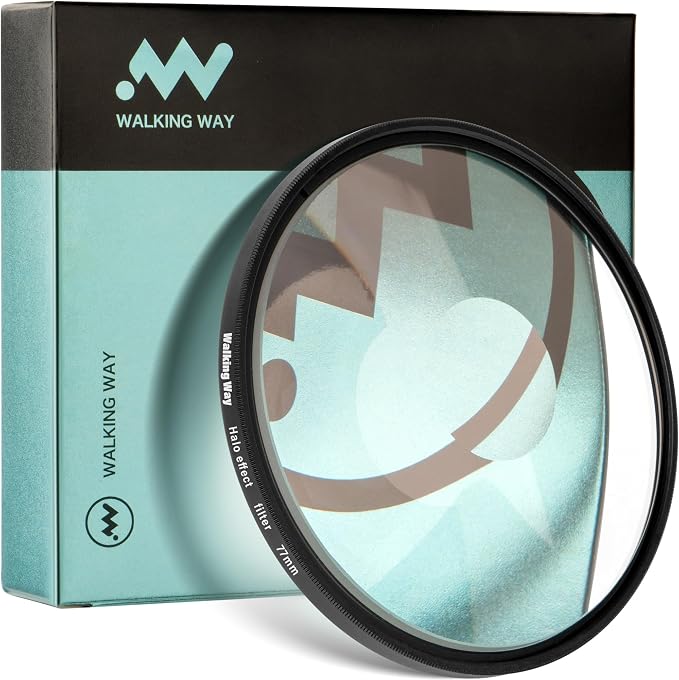 Walking Way 67MM Whirlpool Camera Effects Filter, Tunnel Vision Spiral Halo by WalkingWay