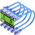Cat6A Ethernet Cable Shielded 10Gbps 1 ft, Slim Shielded Ethernet Cable Cat 6 by Unknown