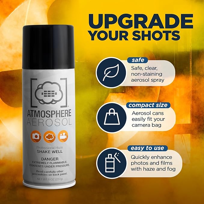 6 Pack Atmosphere Aerosol Haze/Fog Spray - Image 3