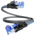 EWIND Anti-Tear Nylon for Cat 8 Ethernet Cable, 6FT Heavy Duty High Speed by EWIND