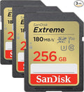 SANDISK 256GB Extreme SDXC UHS-I Memory Card by Sandisk