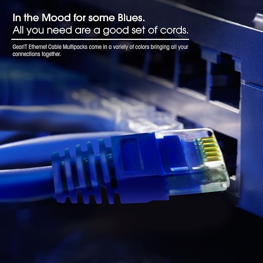 GEARit Cat 6 Ethernet Cable Cat6 Network Patch, Snagless Cord, Internet - Image 9
