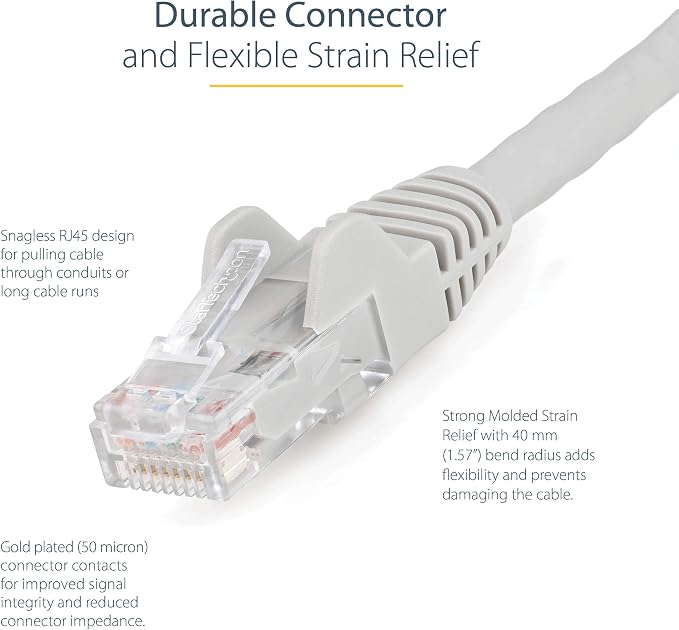 StarTech.com 6in CAT6 Ethernet Cable - Image 3