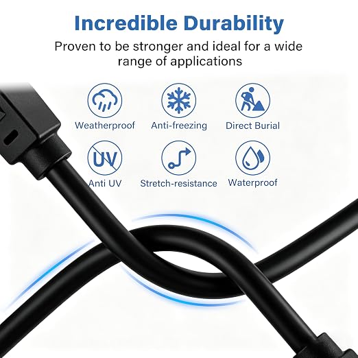 Ethernet Cable 15ft For Cat6/Cat5E, 10Gbps Compatible - Image 2
