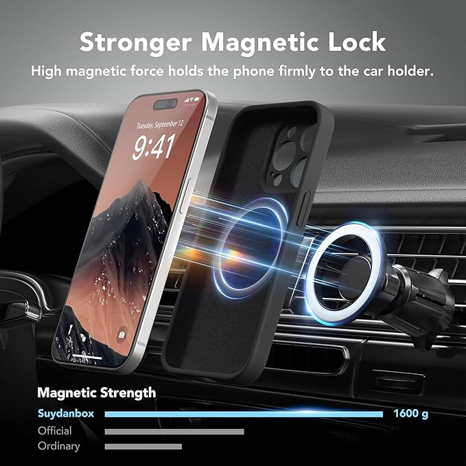 Magnetic for iPhone 15 Pro Max Case, Compatible - Image 3